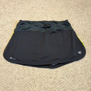 Pearl Izumi Skirt Skort Womens Large Black Cycling Bike Active Workout Outdoor